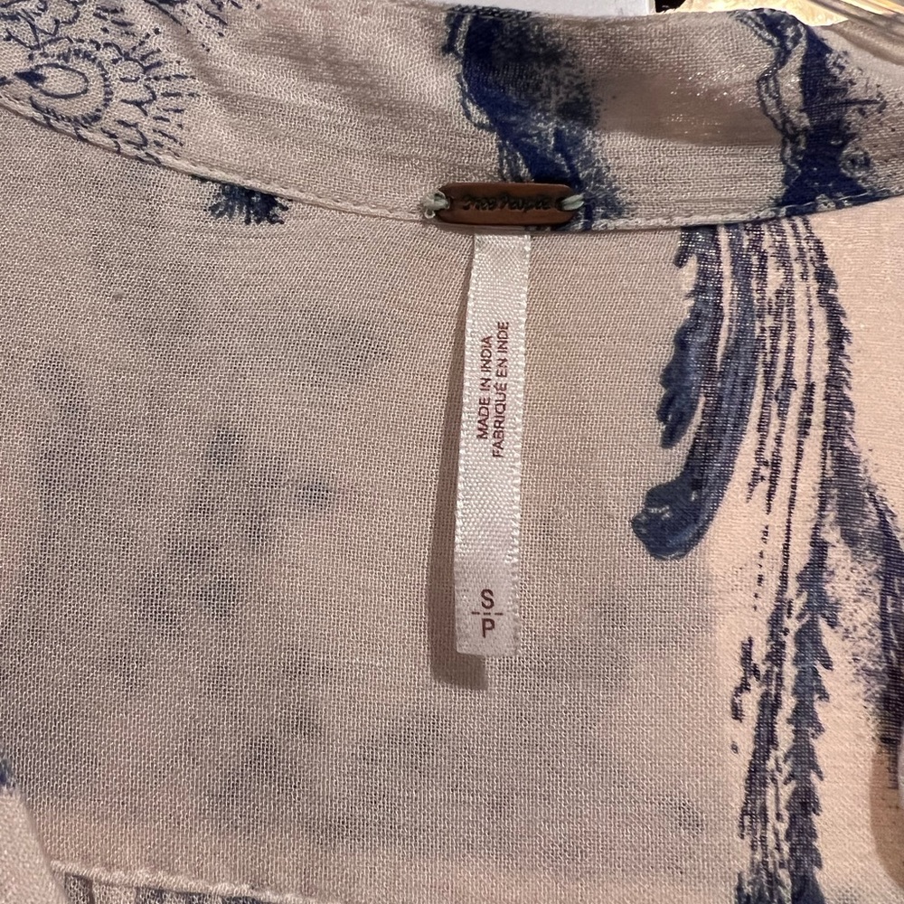 Free people long sleeve tunic